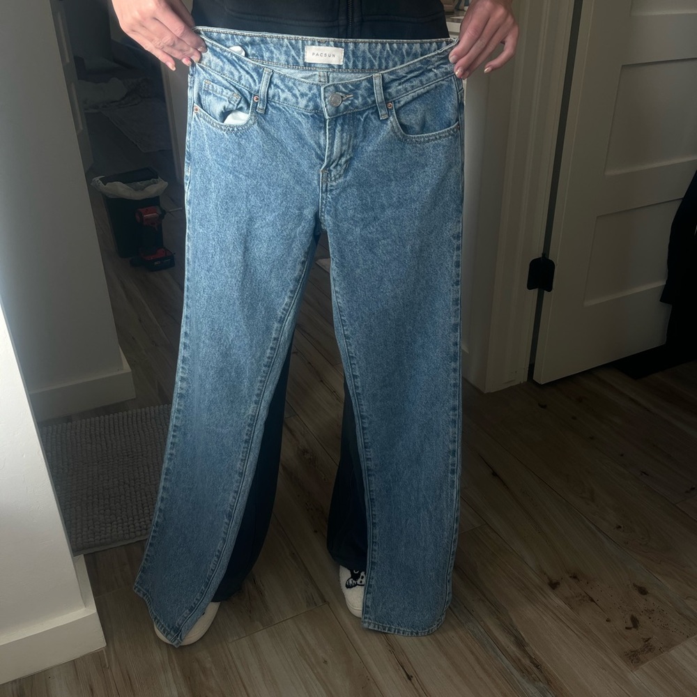 PacSun Blue Straight Leg Jeans